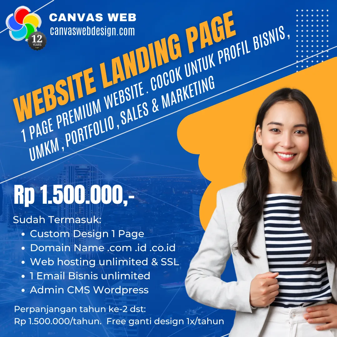 Website Landing Page