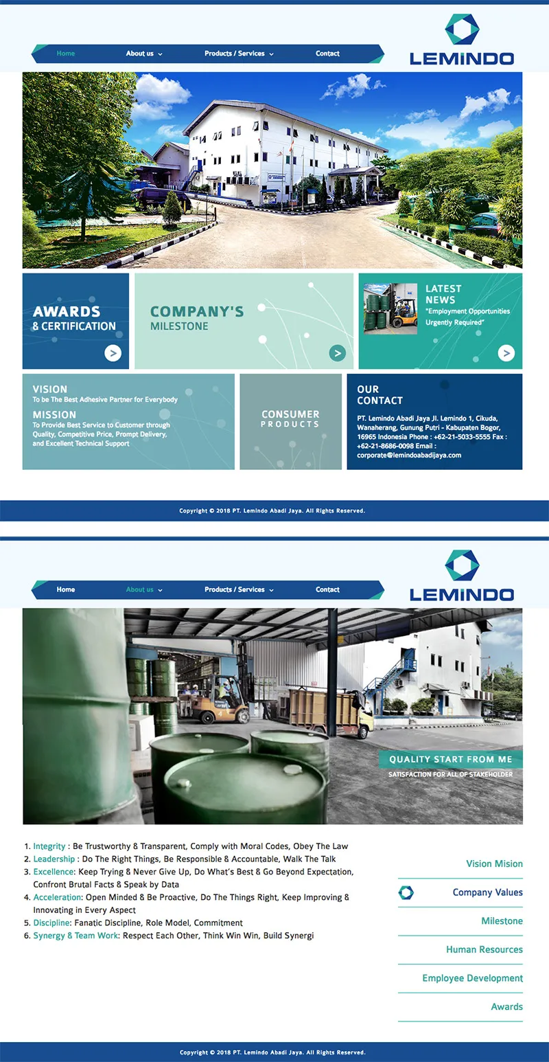 Lemindoabadijaya.com (Triputra Group)