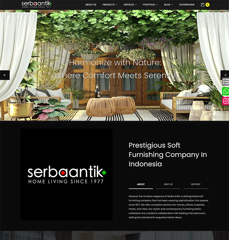 Website Portfolio CANVASweb